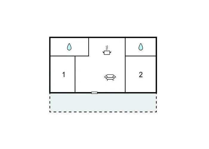 キャンプ場 Awesome Stacaravan In Tar 4*